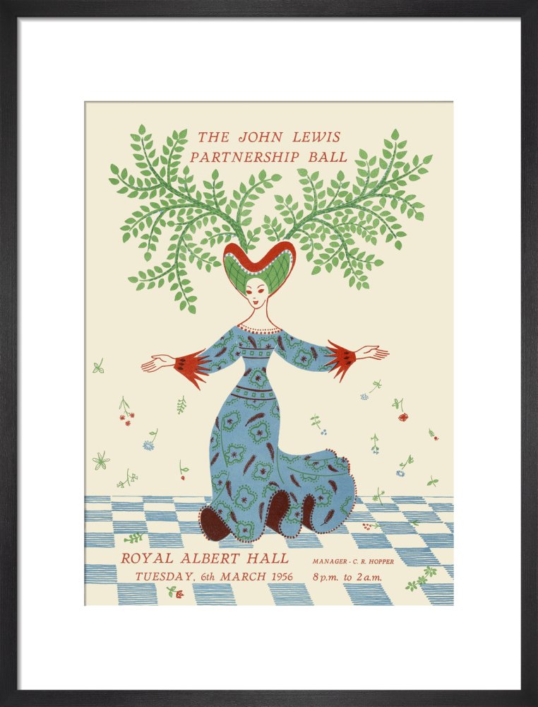 Programme for John Lewis Partnership Ball , 6 March 1956 - Royal Albert Hall