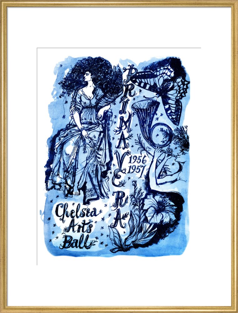 Programme for The Chelsea Arts Club Annual Ball - 'Primavera', 31 December 1956 - Royal Albert Hall
