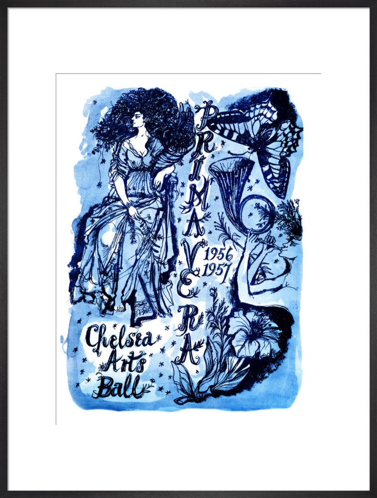 Programme for The Chelsea Arts Club Annual Ball - 'Primavera', 31 December 1956 - Royal Albert Hall