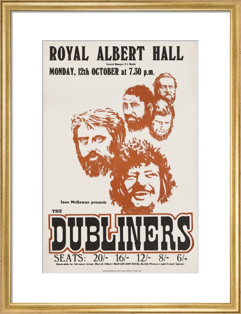 The Dubliners, 12 October 1970 - Royal Albert Hall