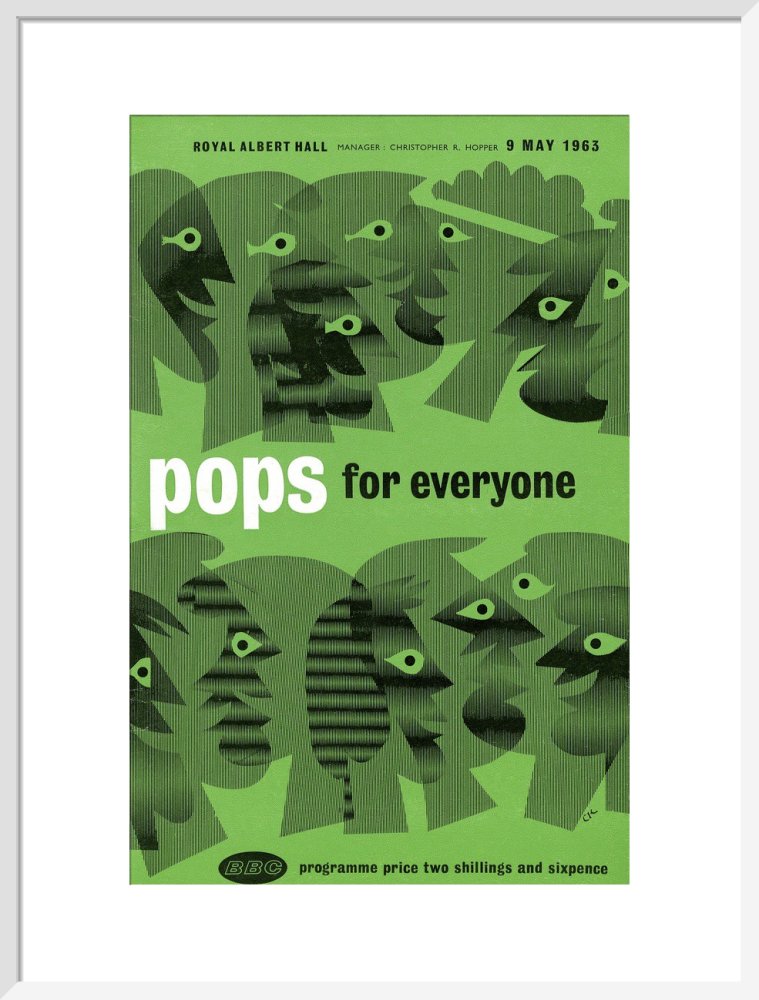 Programme for Pops for Everyone, 9 May 1963 - Royal Albert Hall