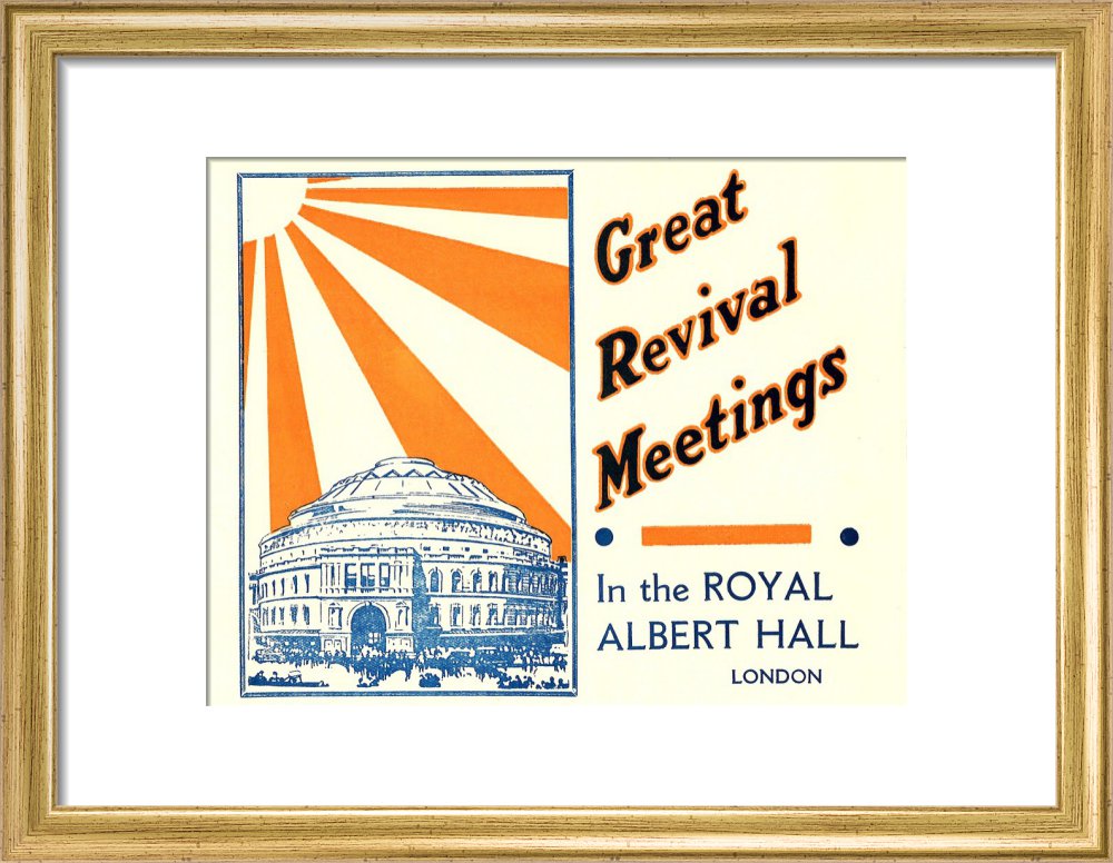 Elim Foursquare Pentecostal Alliance - Great Revival Meetings - Divine Healing, Baptisms and Holy Communion Services, 10 April 1939 - Royal Albert Hall