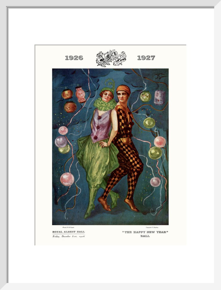Programme for The Happy New Year Ball, in aid of The Middlesex Hospital, 31 December 1926 - Royal Albert Hall