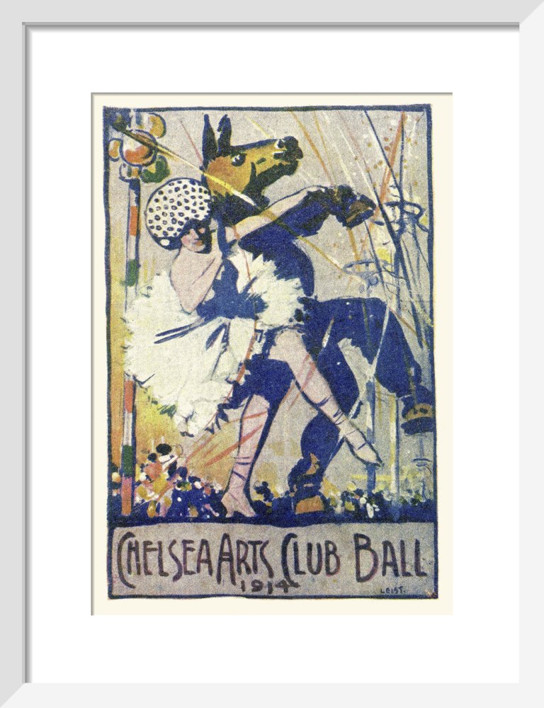 Programme for The Chelsea Arts Club Annual Ball - 'Old English', 4 March 1914 - Royal Albert Hall