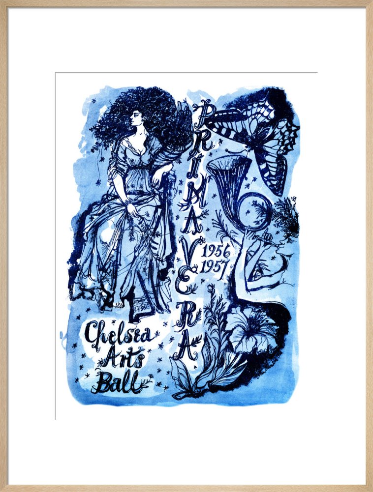 Programme for The Chelsea Arts Club Annual Ball - 'Primavera', 31 December 1956 - Royal Albert Hall