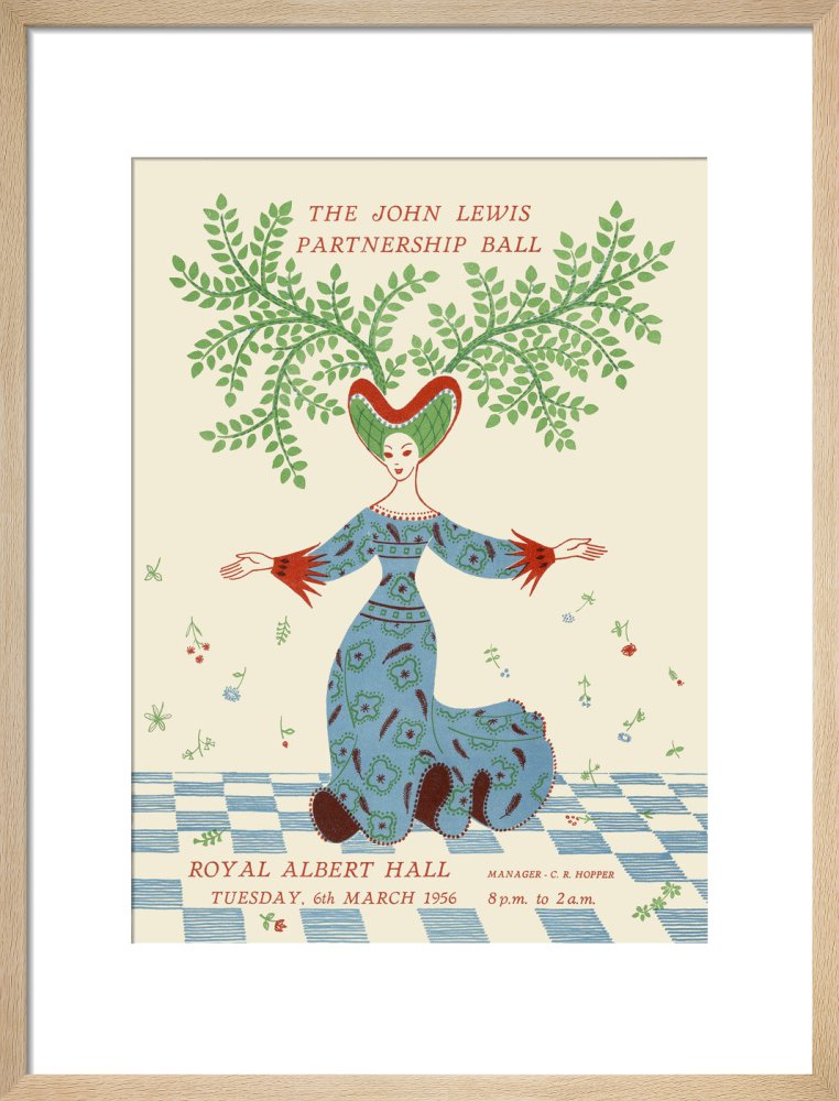 Programme for John Lewis Partnership Ball , 6 March 1956 - Royal Albert Hall