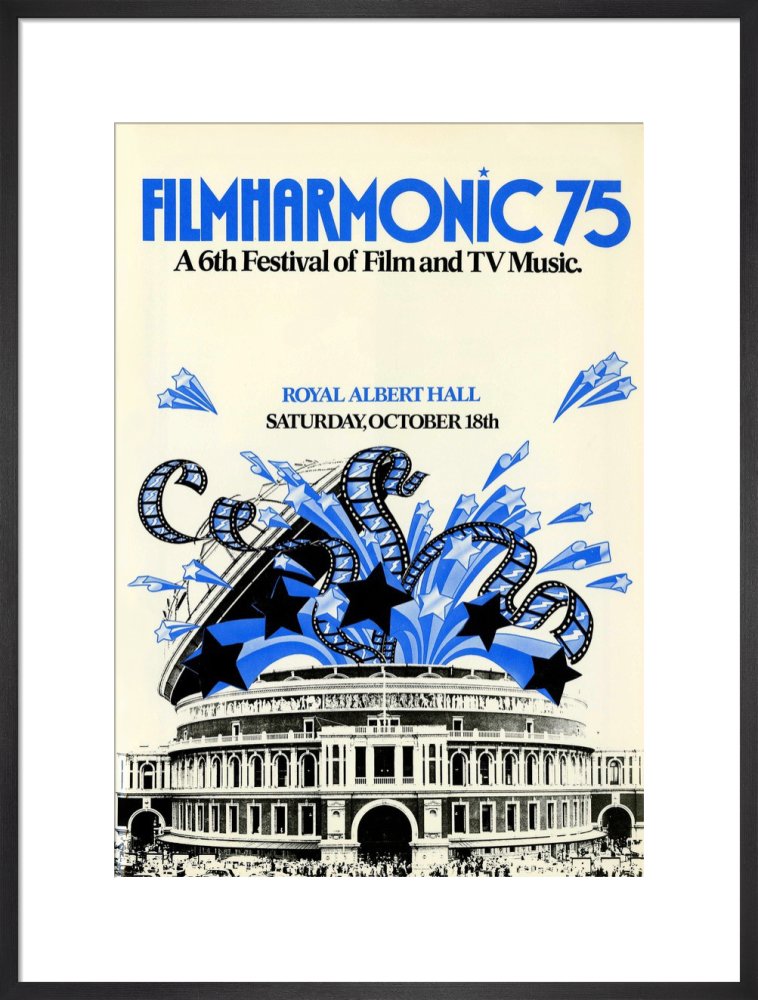 Programme for Filmharmonic 1975 - Sixth Festival of Film and TV Music, 18 October 1975 - Royal Albert Hall