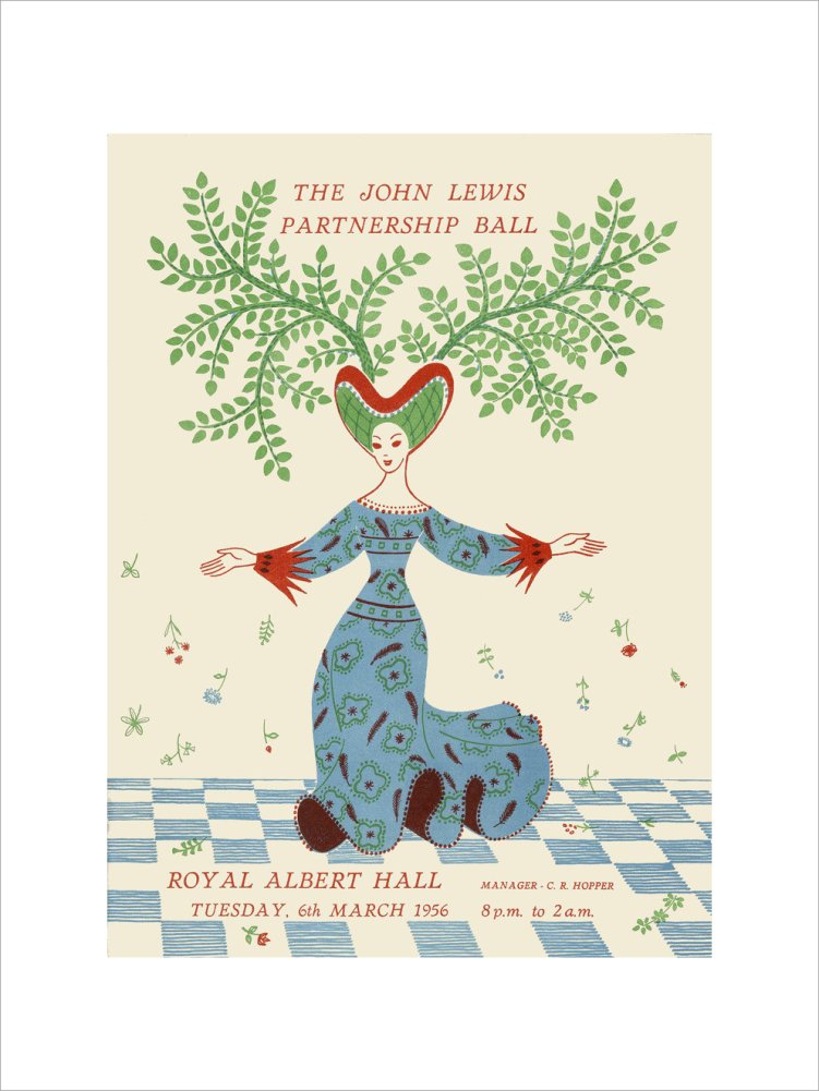 Programme for John Lewis Partnership Ball , 6 March 1956 - Royal Albert Hall