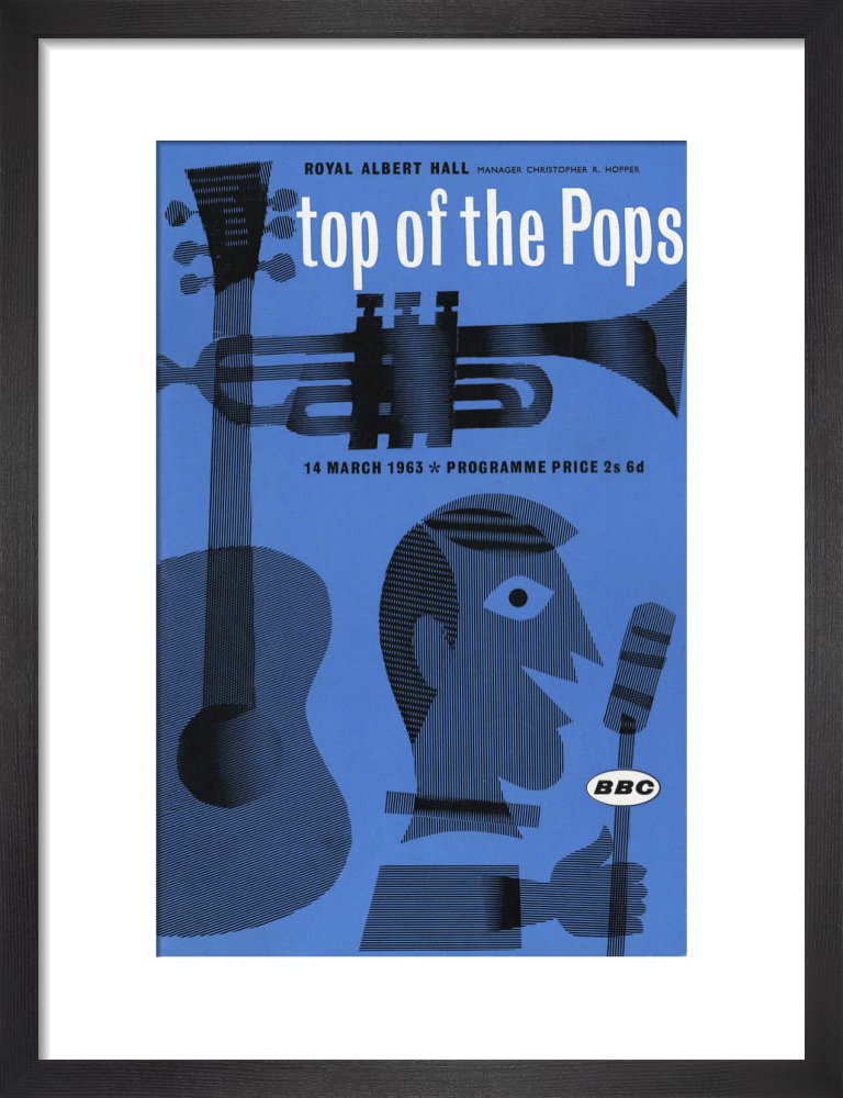 Programme for Top of The Pops, 14 March 1963 - Royal Albert Hall