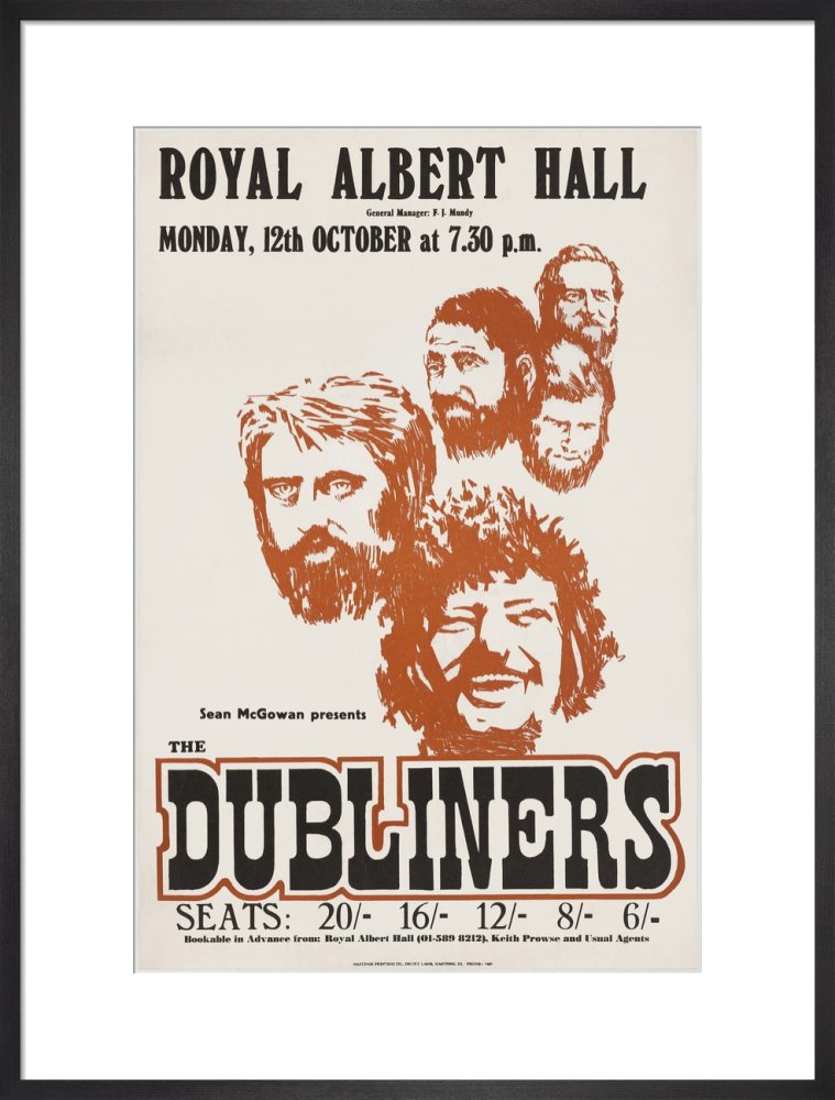 The Dubliners, 12 October 1970 - Royal Albert Hall