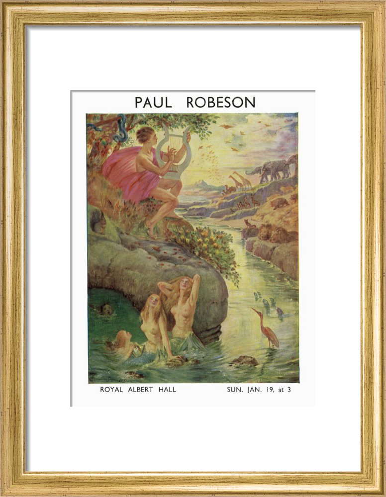 Programme for Paul Robeson Concert - Royal Albert Hall