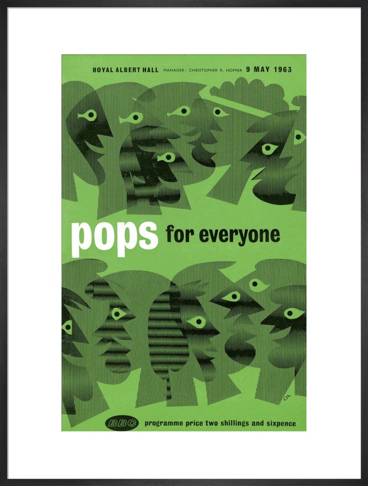 Programme for Pops for Everyone, 9 May 1963 - Royal Albert Hall