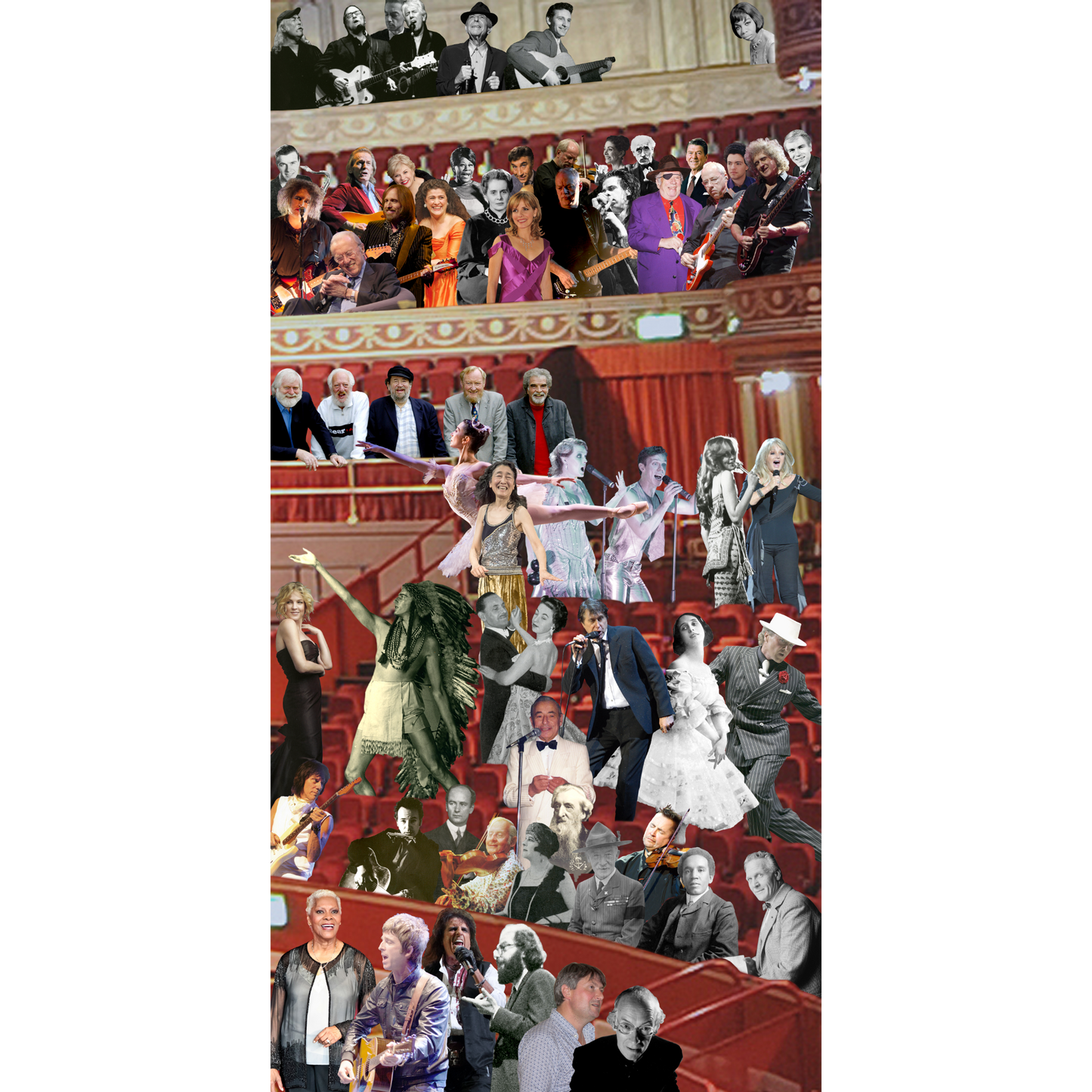 Peter Blake Limited Edition Print - Royal Albert Hall