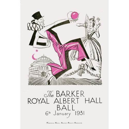 Programme for The Barker Royal Albert Hall Ball, 6 January 1931 - Royal Albert Hall