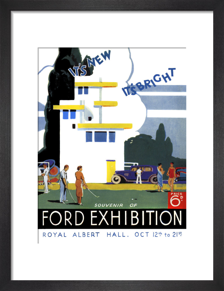 Ford Motor Exhibition Art Print