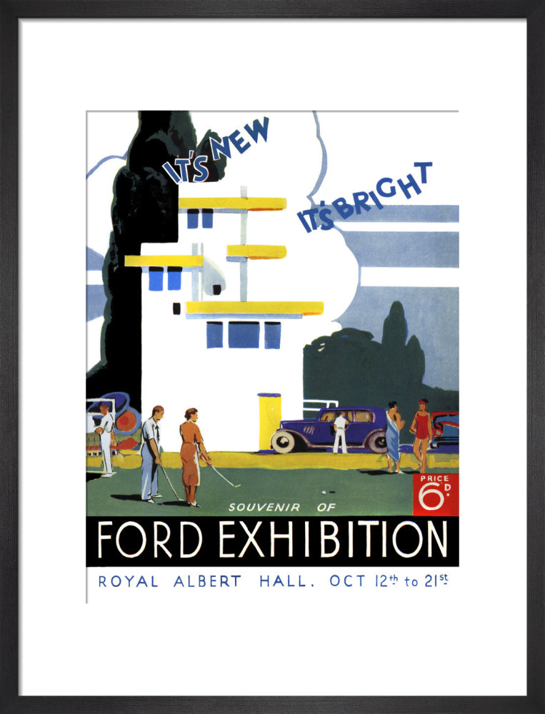 Ford Motor Exhibition Art Print