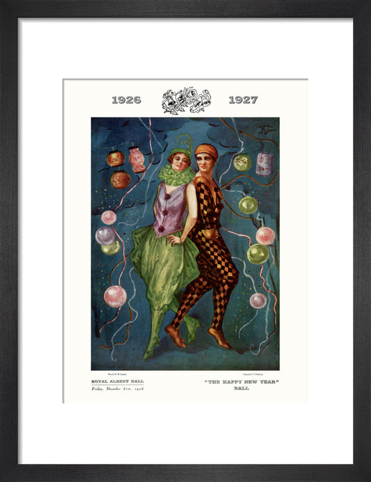 The Happy New Year Ball, in aid of The Middlesex Hospital Art Print