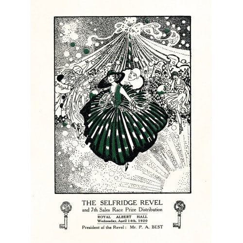 Programme for The Selfridge Revel and Seventh Sales Race Prize Distribution, 14 April 1920 - Royal Albert Hall