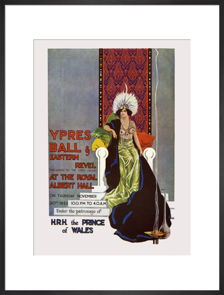 The Ypres Ball and Eastern Revel Art Print