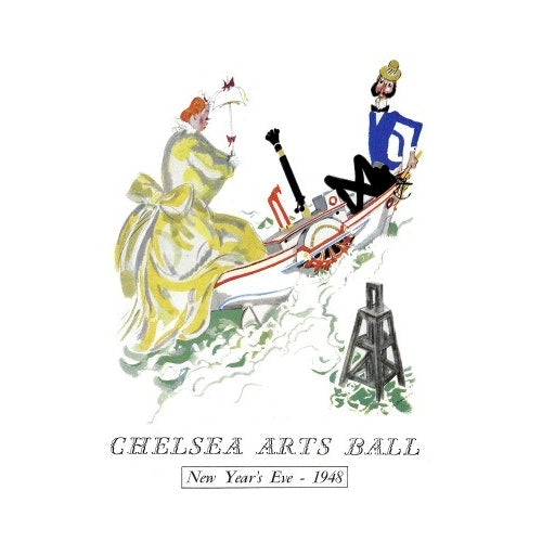 Programme for The Chelsea Arts Club Annual Ball - 'London River', 31 December 1948 - Royal Albert Hall