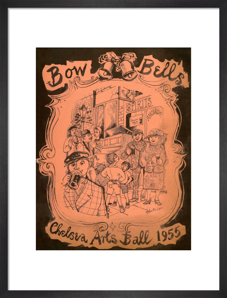 The Chelsea Arts Club Annual Ball 'Bow Bells' Art Print