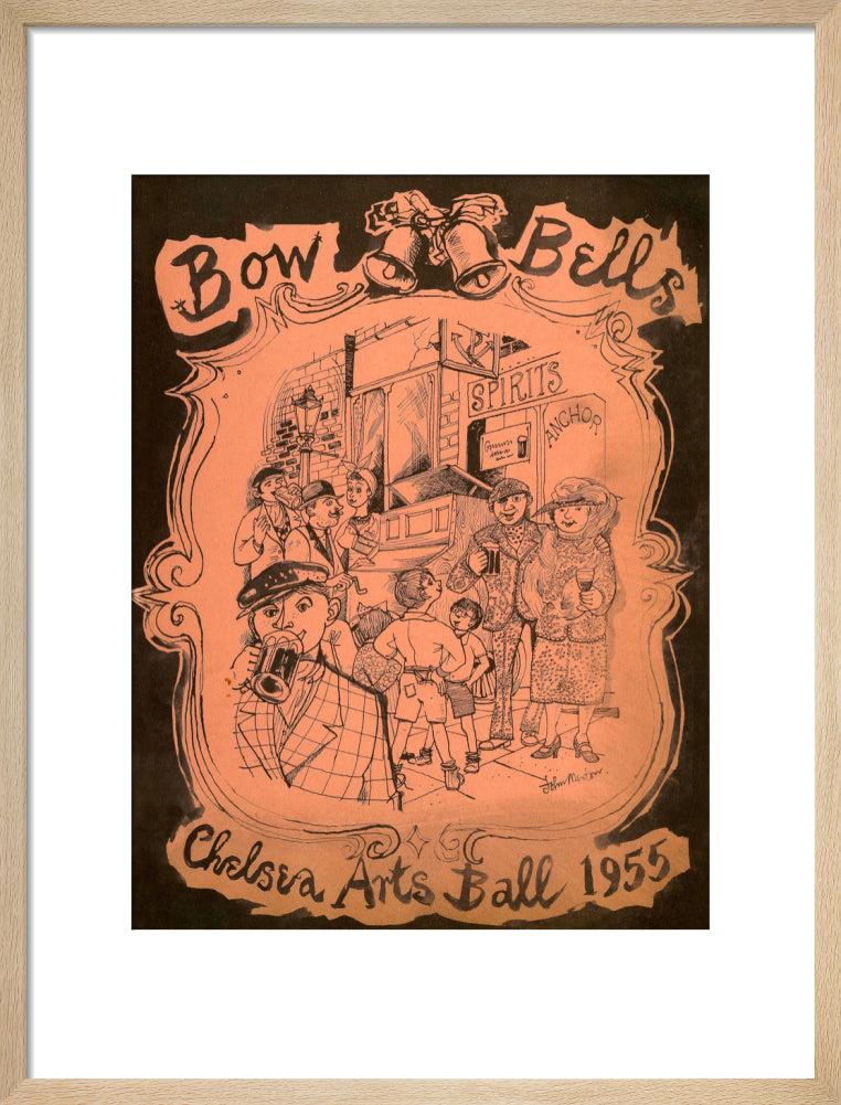 The Chelsea Arts Club Annual Ball 'Bow Bells' Art Print