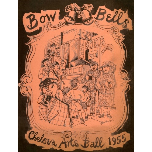 Programme for The Chelsea Arts Club Annual Ball - 'Bow Bells', 30 December 1955 - Royal Albert Hall