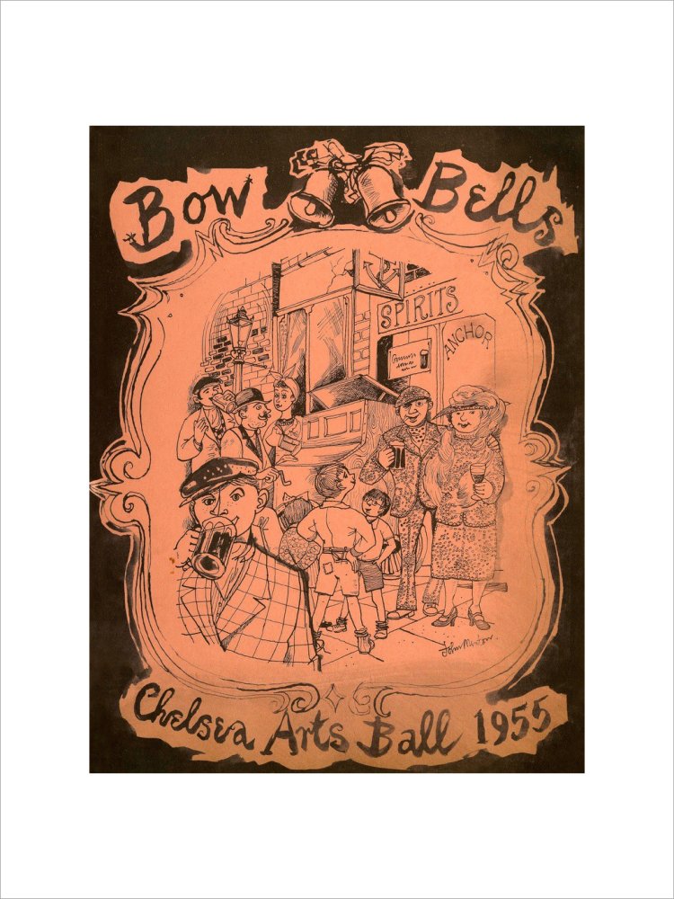 The Chelsea Arts Club Annual Ball 'Bow Bells' Art Print