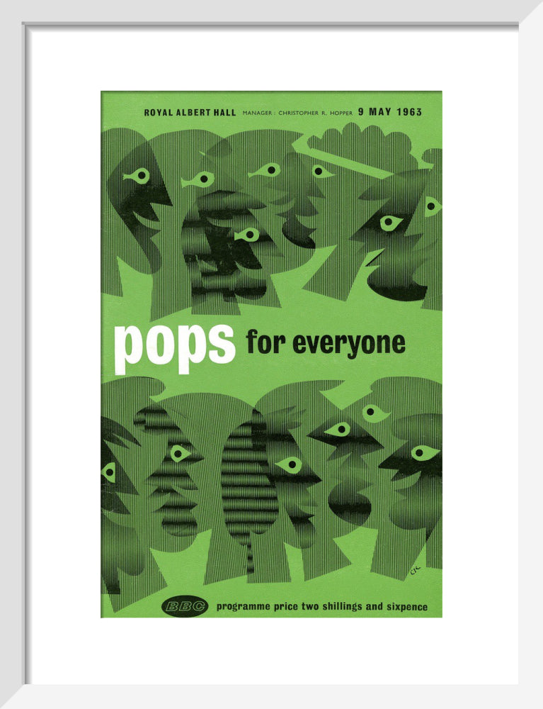Pops for Everyone 1963 Art Print