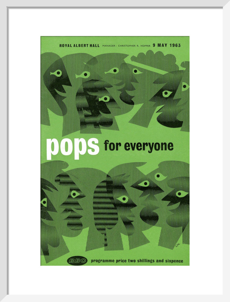 Pops for Everyone 1963 Art Print