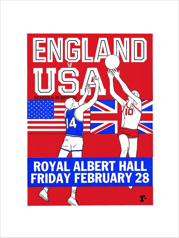 English Schools Basketball Tournament Art Print