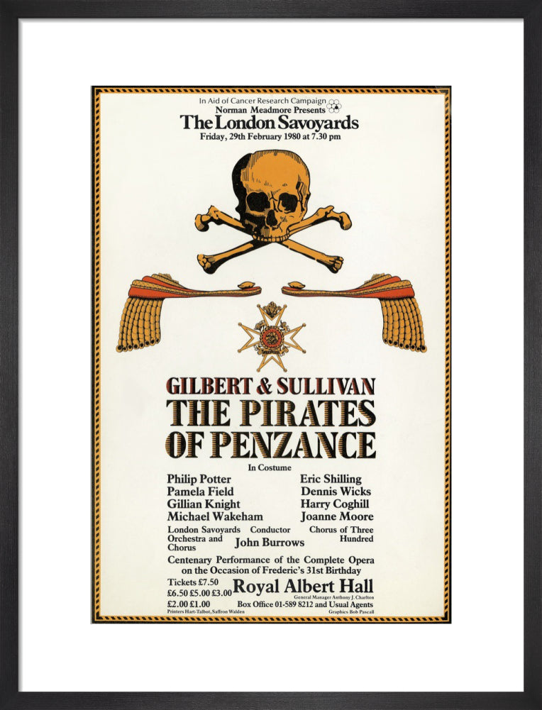 Gilbert & Sullivan's 'The Pirates of Penzance' Art Print