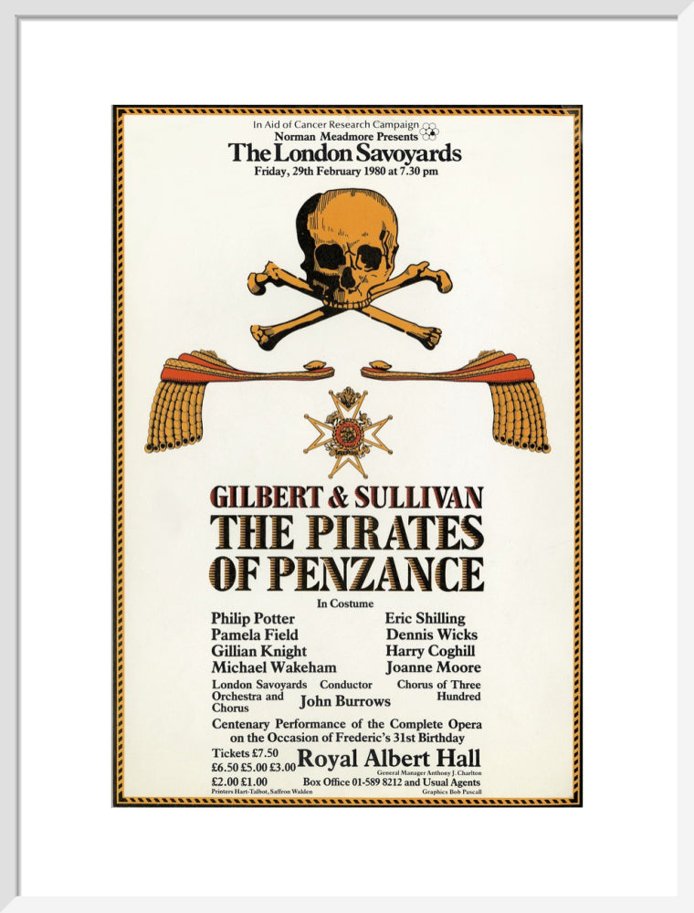 Gilbert & Sullivan's 'The Pirates of Penzance' Art Print