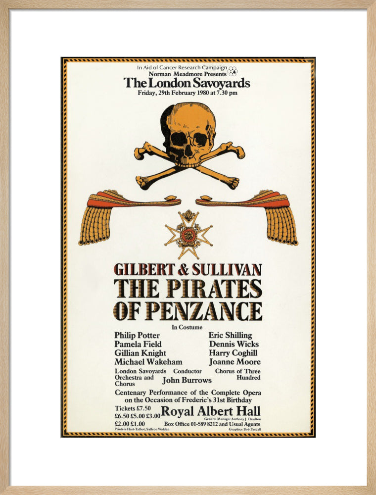 Gilbert & Sullivan's 'The Pirates of Penzance' Art Print