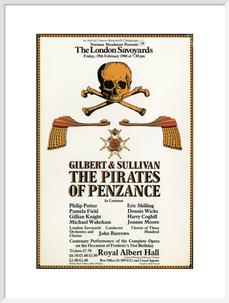 Gilbert & Sullivan's 'The Pirates of Penzance' Art Print