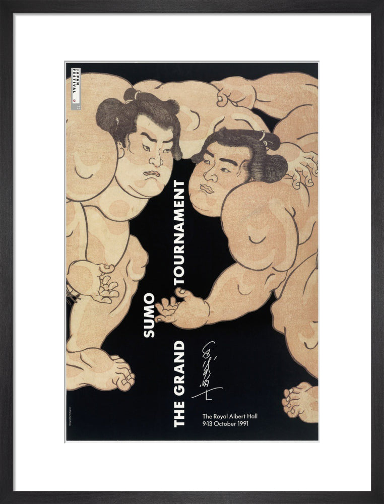 The Grand Sumo Tournament Art Print