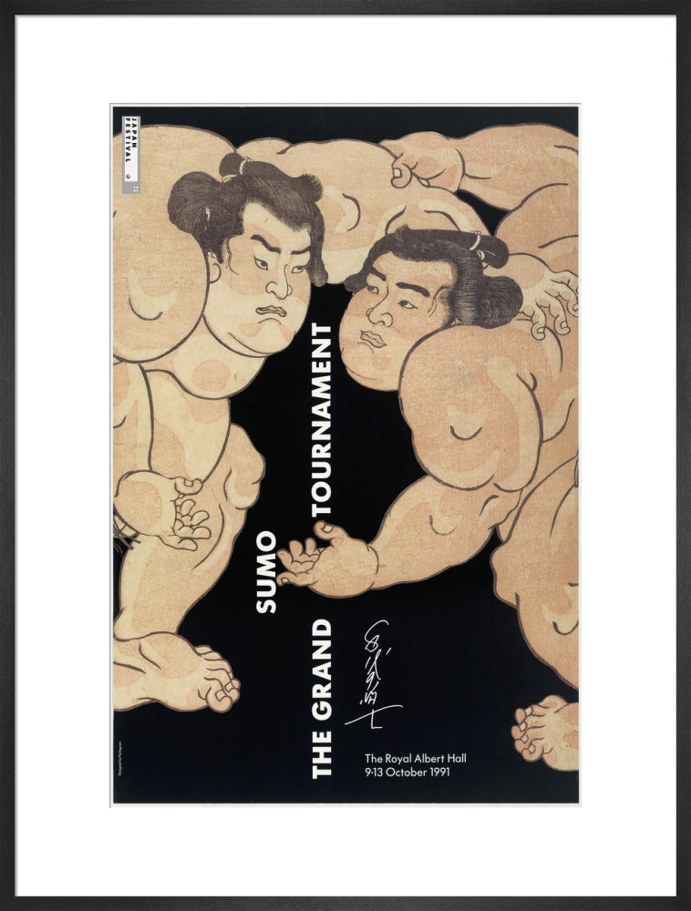 The Grand Sumo Tournament Art Print
