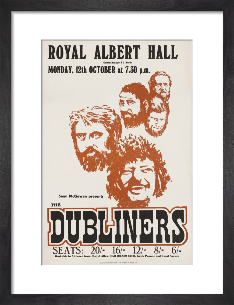 The Dubliners Art Print