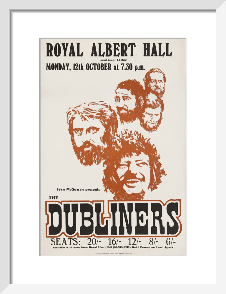 The Dubliners Art Print