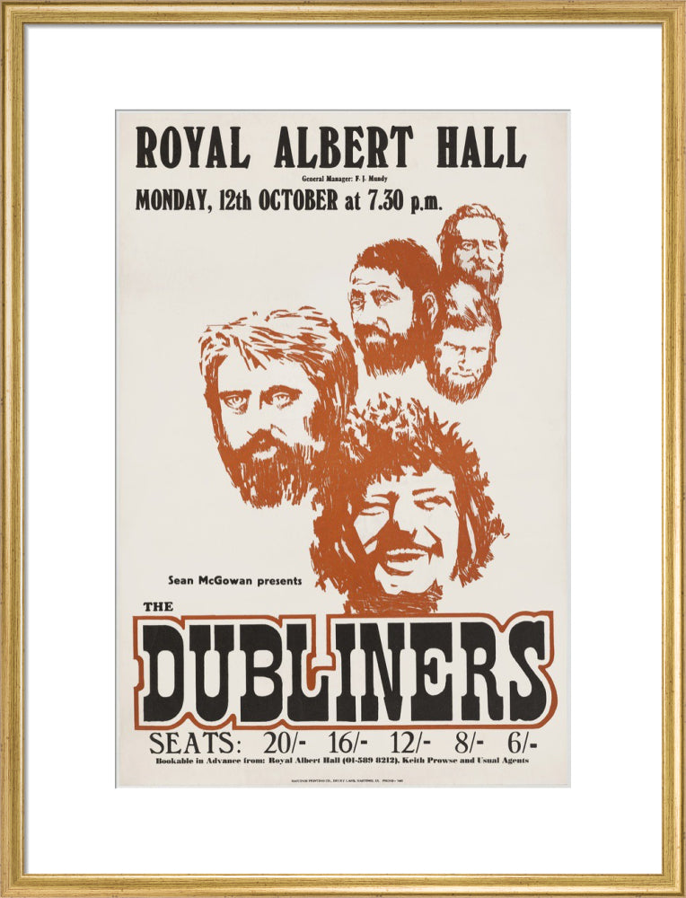 The Dubliners Art Print