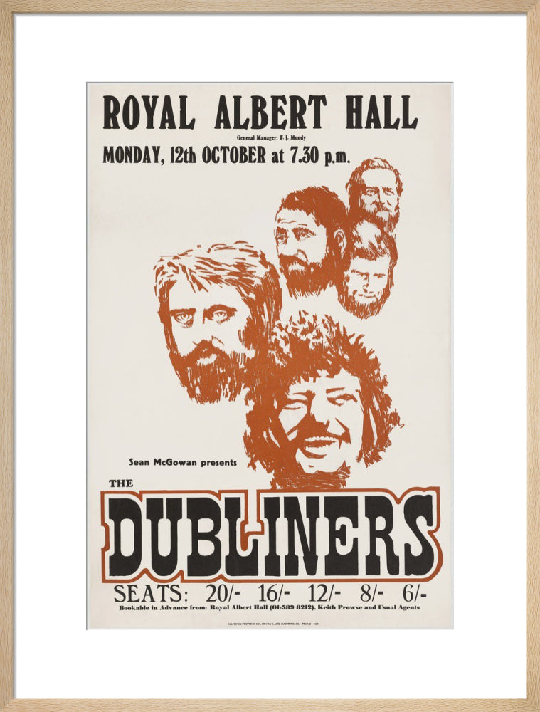 The Dubliners Art Print