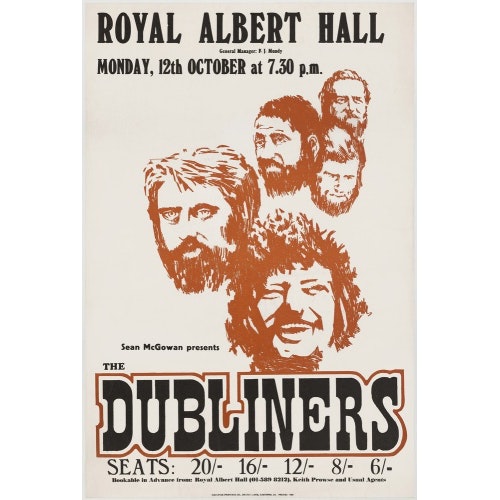 The Dubliners, 12 October 1970 - Royal Albert Hall