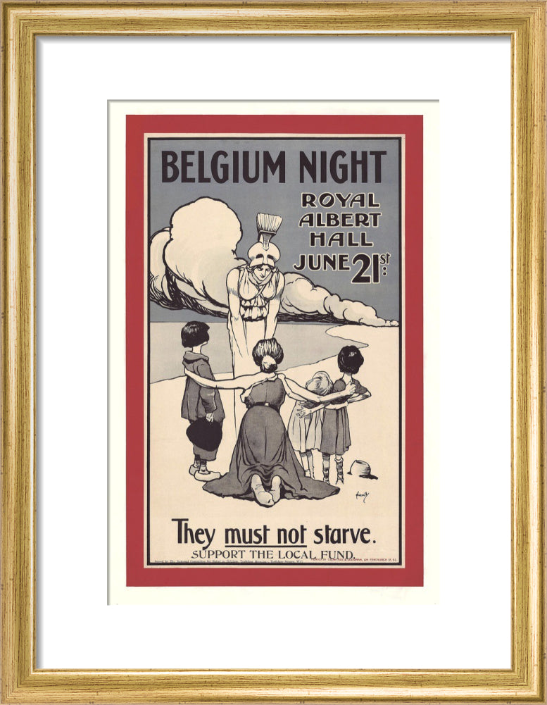 Belgian Independence Day Concert Art Print
