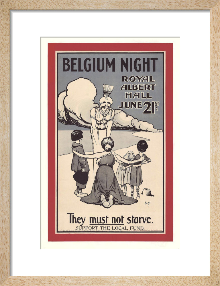 Belgian Independence Day Concert Art Print