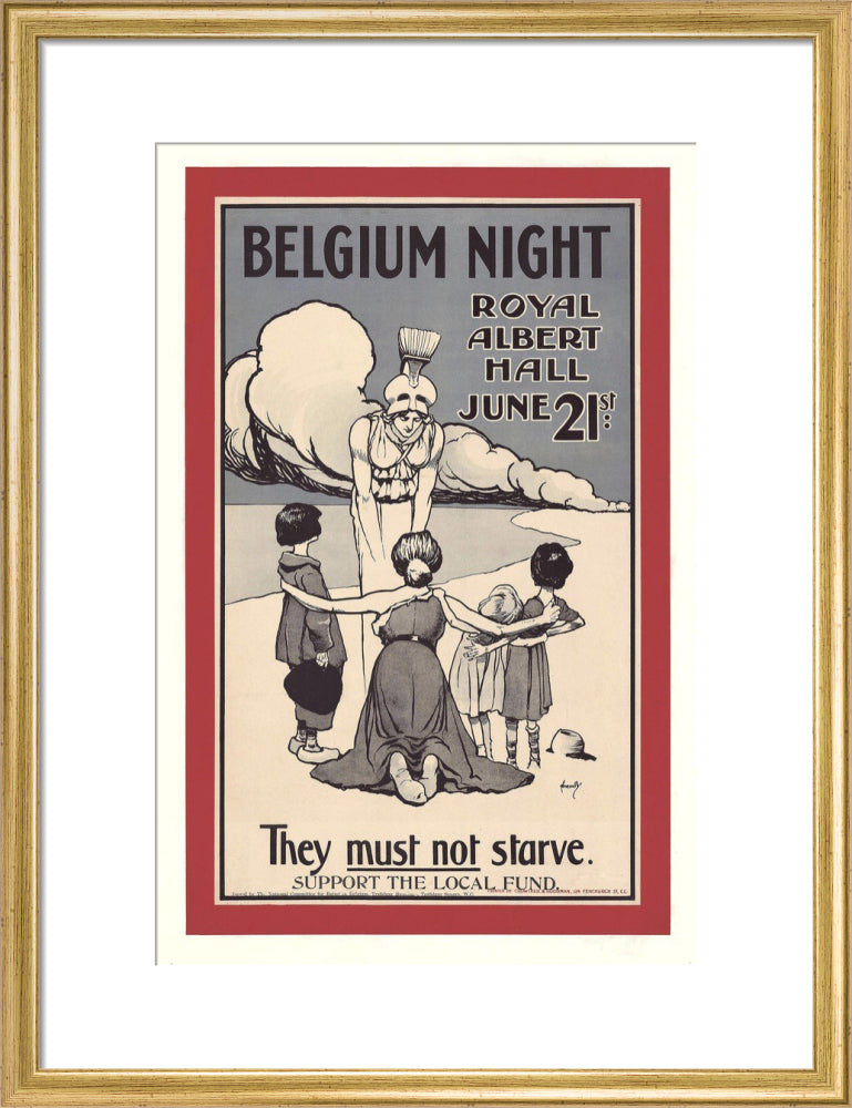 Belgian Independence Day Concert Art Print