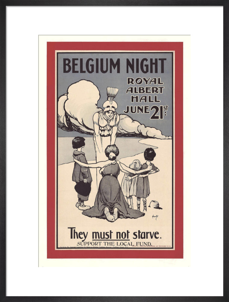 Belgian Independence Day Concert Art Print