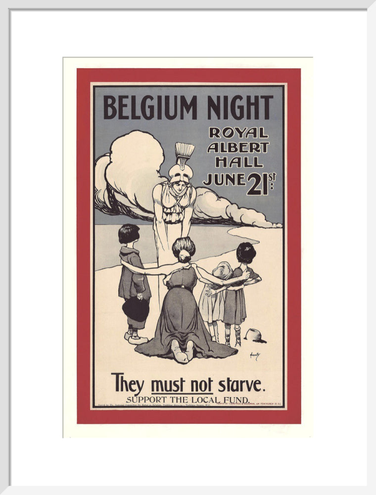 Belgian Independence Day Concert Art Print