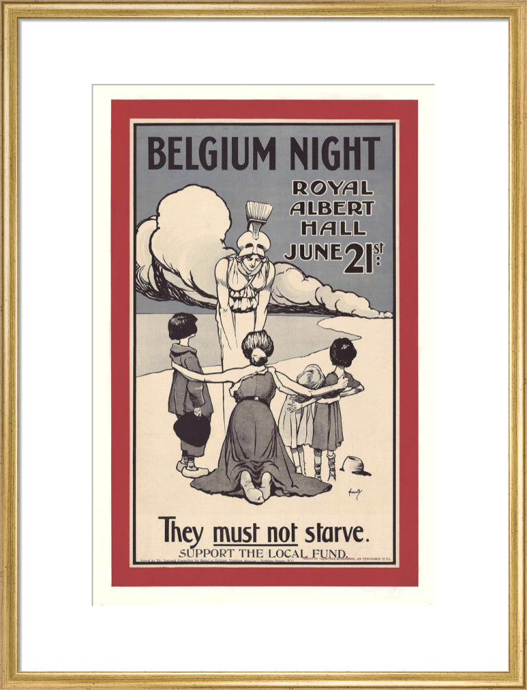 Belgian Independence Day Concert Art Print