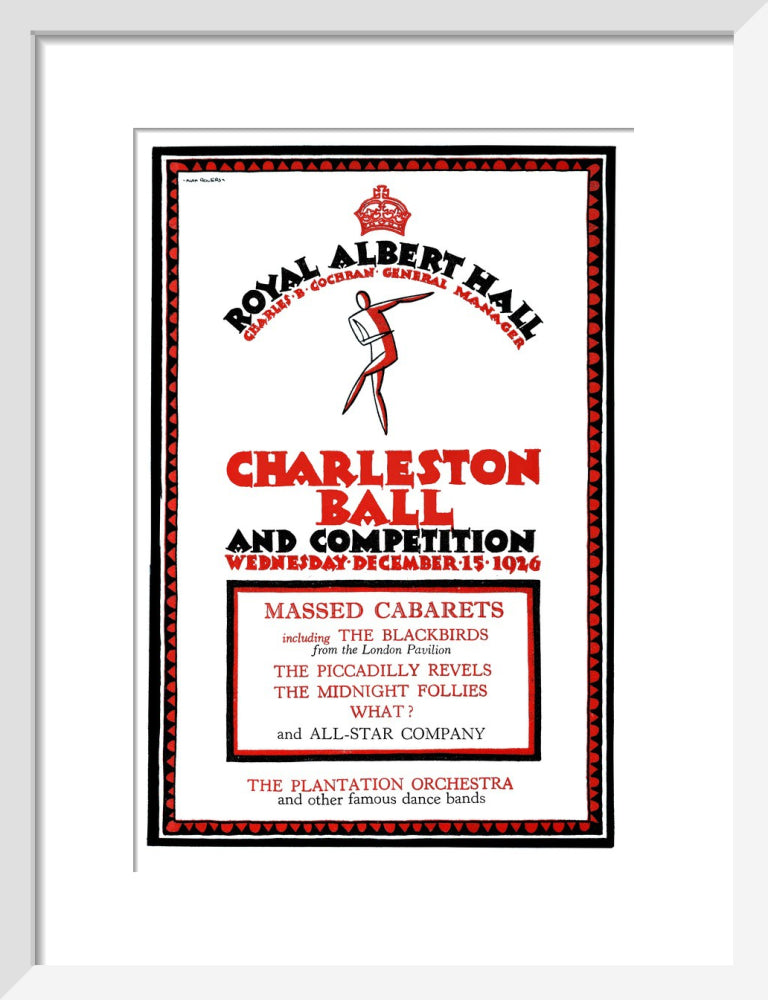 Charleston Ball and Competition Art Print