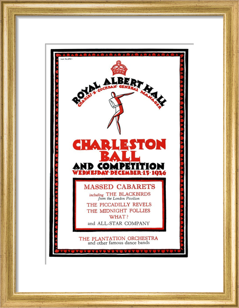 Charleston Ball and Competition Art Print